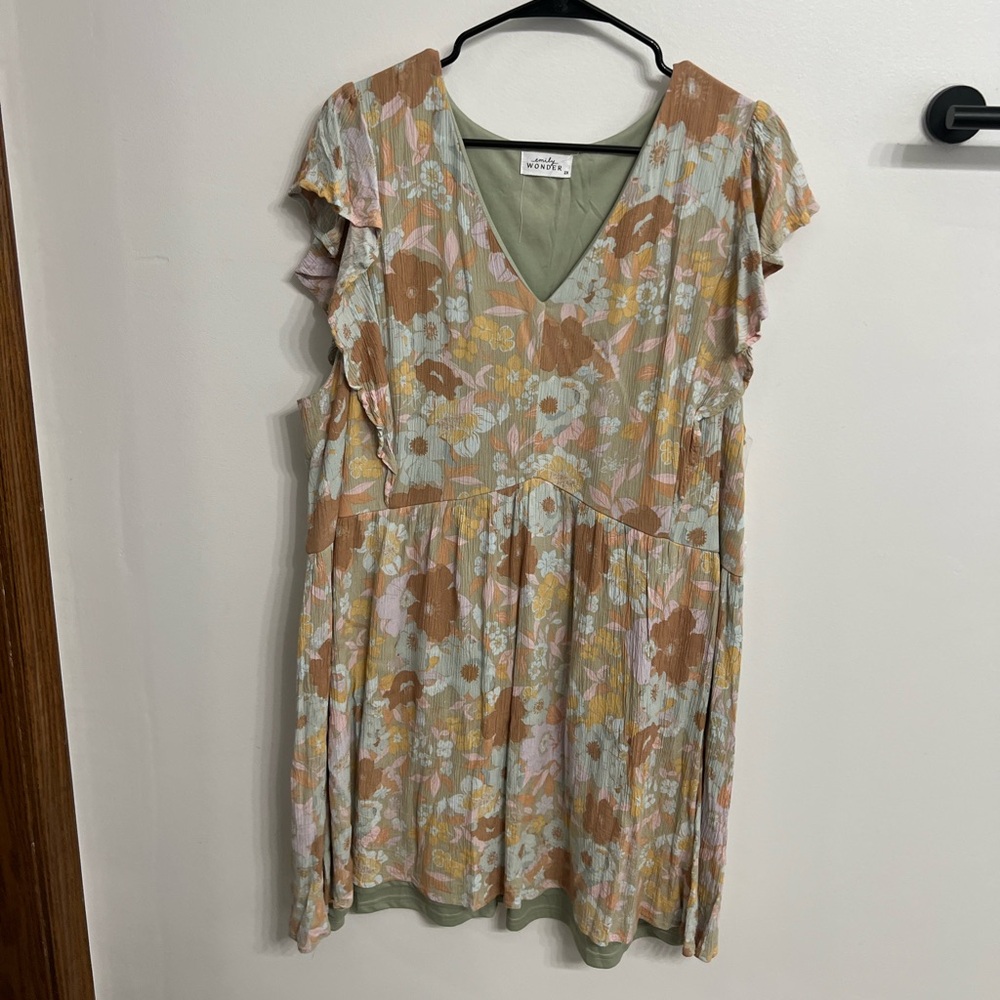 Floral Boutique dress 2x